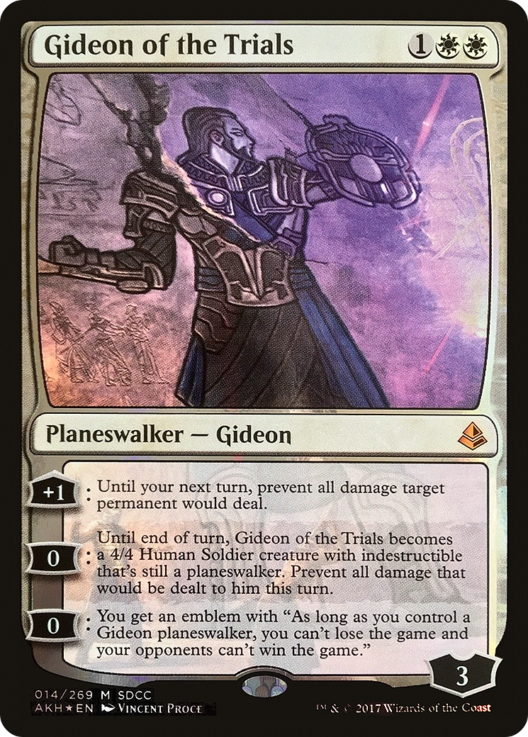 Image of Gideon of the Trials (SDCC 2017 Exclusive) (MEDIA-014) - San Diego Comic-Con 2017 Foil