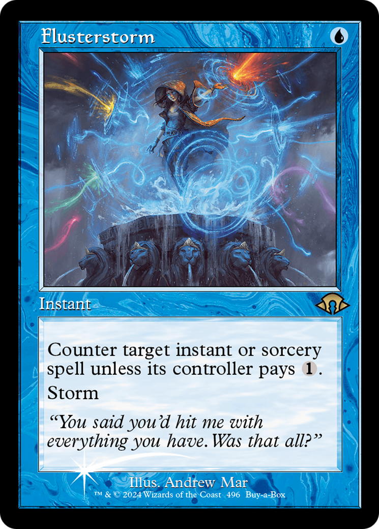 Image of Flusterstorm (Retro Frame) (BABP-496) - Modern Horizons 3 Foil