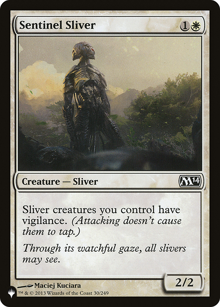 Image of Sentinel Sliver (LIST-M14-30) - The List