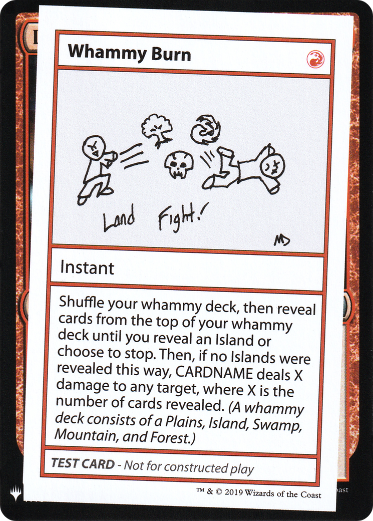 Image of Whammy Burn (CMB1-070) - Mystery Booster Playtest Cards 2019