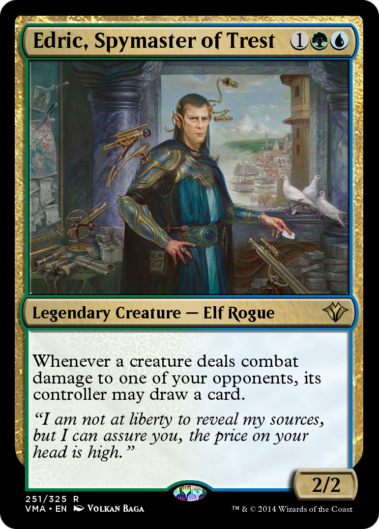 Image of Edric, Spymaster of Trest (VMA-251) - Vintage Masters