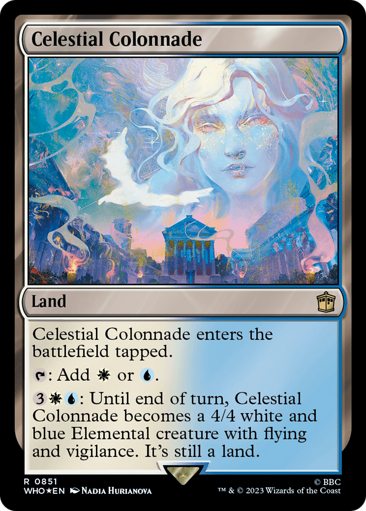 Image of Celestial Colonnade (Surge Foil) (WHO-851) - Doctor Who Foil