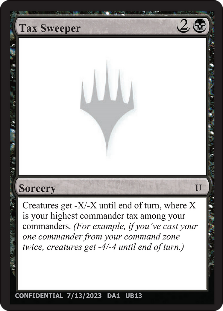 Image of Tax Sweeper (UNK-UU14B) - Unknown Event