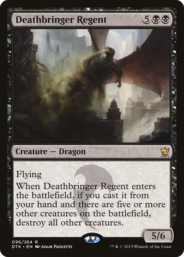 Image of Deathbringer Regent (DTK-096) - Dragons of Tarkir Foil