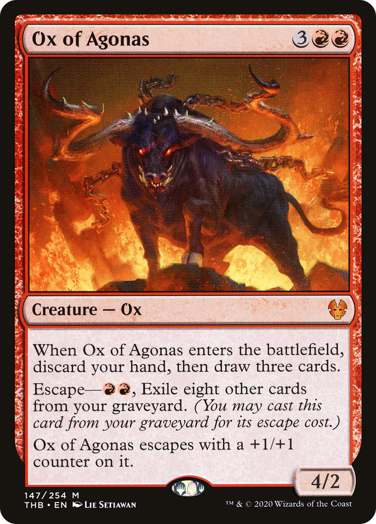 Image of Ox of Agonas (THB-147) - Theros Beyond Death