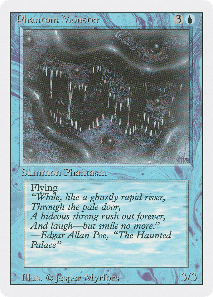 Image of Phantom Monster (3ED-071) - Revised Edition