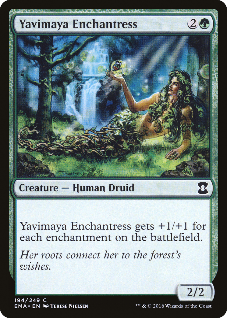 Image of Yavimaya Enchantress (EMA-194) - Eternal Masters
