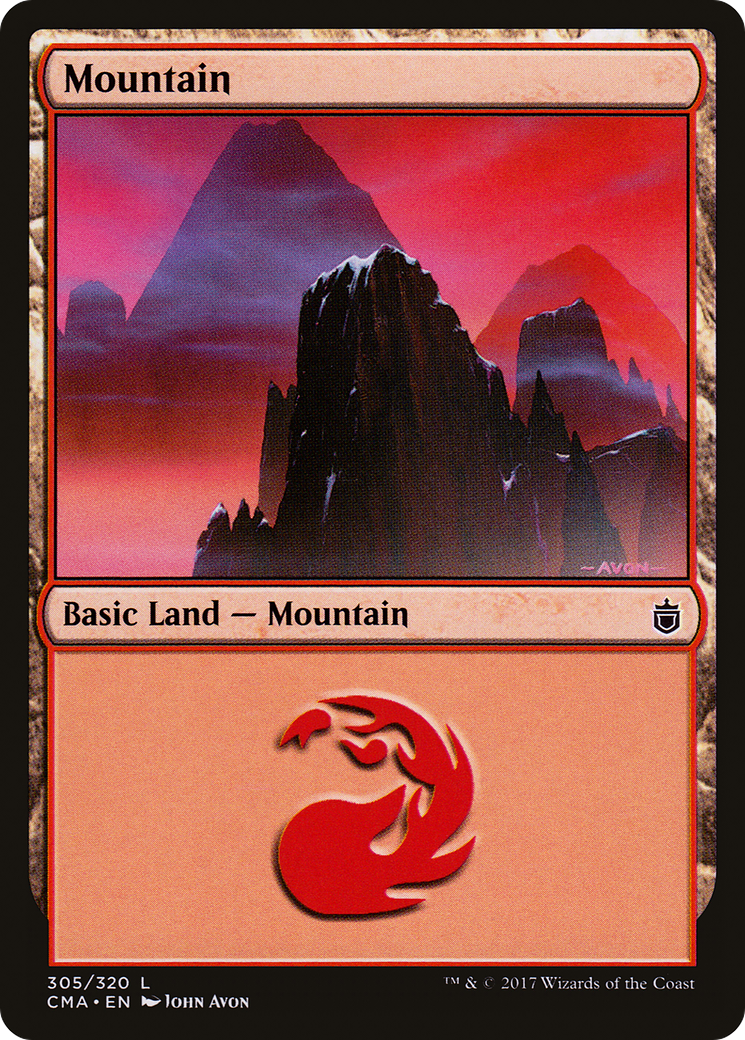 Image of Mountain (305) (CMA-305) - Commander Anthology