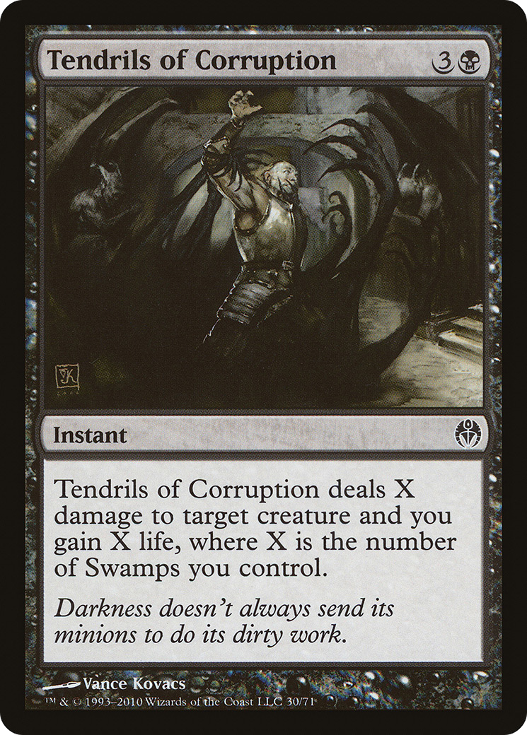 Image of Tendrils of Corruption (DDE-030) - Duel Decks: Phyrexia vs. the Coalition