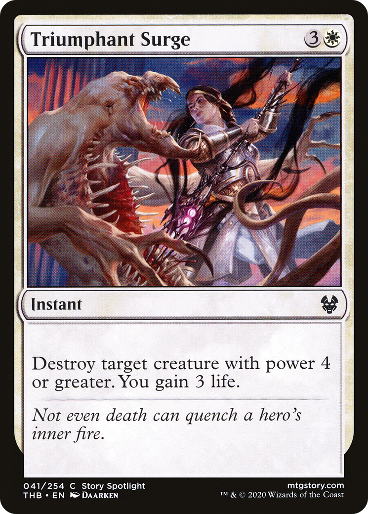 Image of Triumphant Surge (THB-041) - Theros Beyond Death