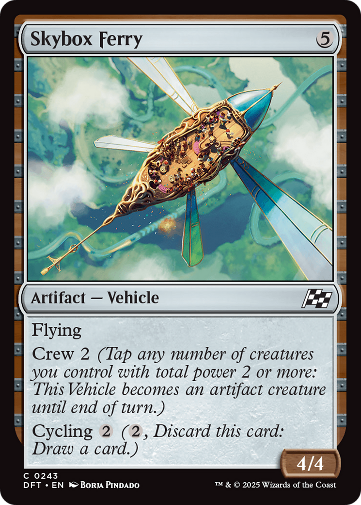 Image of Skybox Ferry (DFT-243) - Aetherdrift Foil