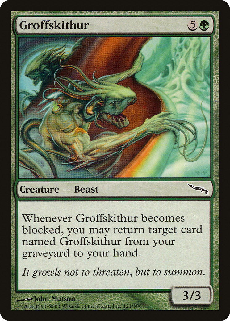 Image of Groffskithur (MRD-121) - Mirrodin