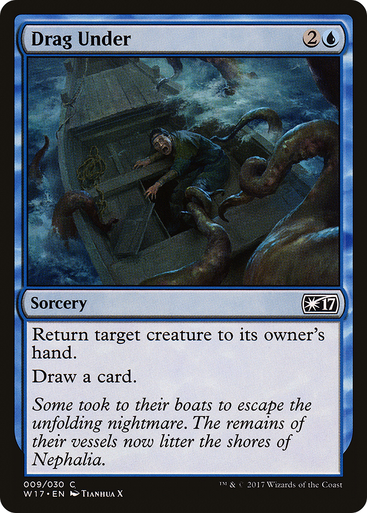 Image of Drag Under (W17-009) - Welcome Deck 2017