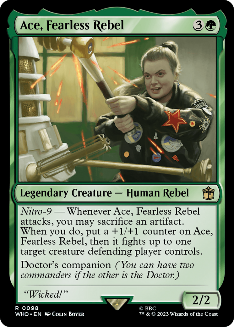 Image of Ace, Fearless Rebel (WHO-098) - Doctor Who