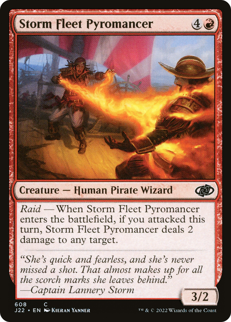 Image of Storm Fleet Pyromancer (J22-608) - Jumpstart 2022