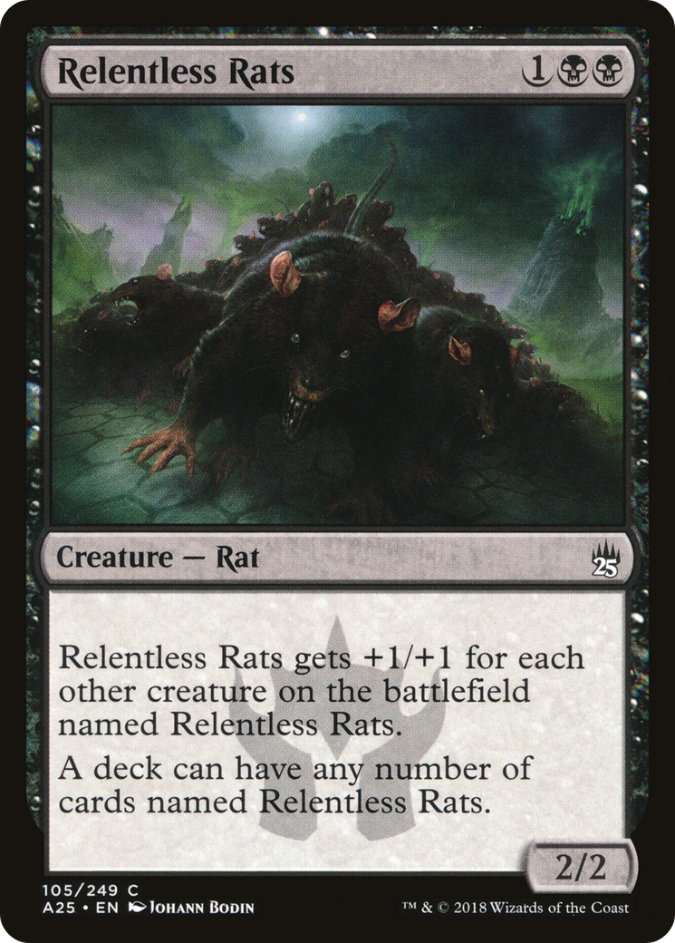 Image of Relentless Rats (A25-105) - Masters 25