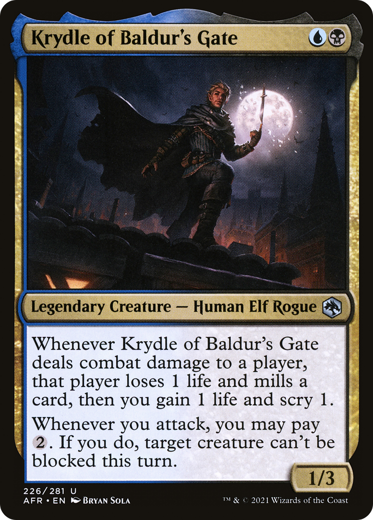 Image of Krydle of Baldur's Gate (AFR-226) - Adventures in the Forgotten Realms