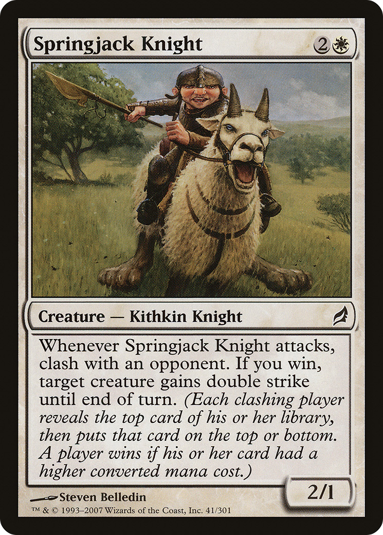Image of Springjack Knight (LRW-041) - Lorwyn