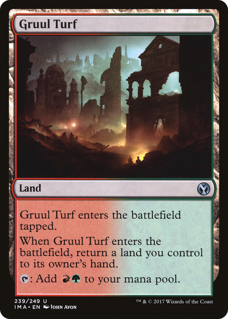 Image of Gruul Turf (IMA-239) - Iconic Masters Foil