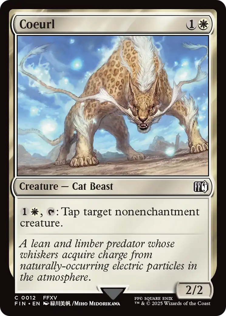 Image of Coeurl (FIN-012) - FINAL FANTASY Foil