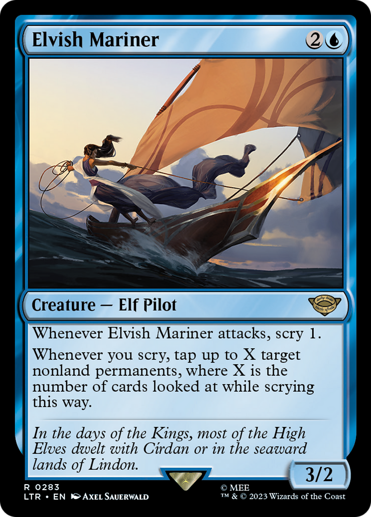 Image of Elvish Mariner (LTR-283) - The Lord of the Rings: Tales of Middle-earth