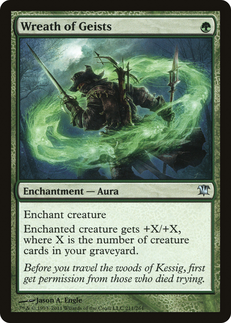 Image of Wreath of Geists (ISD-211) - Innistrad