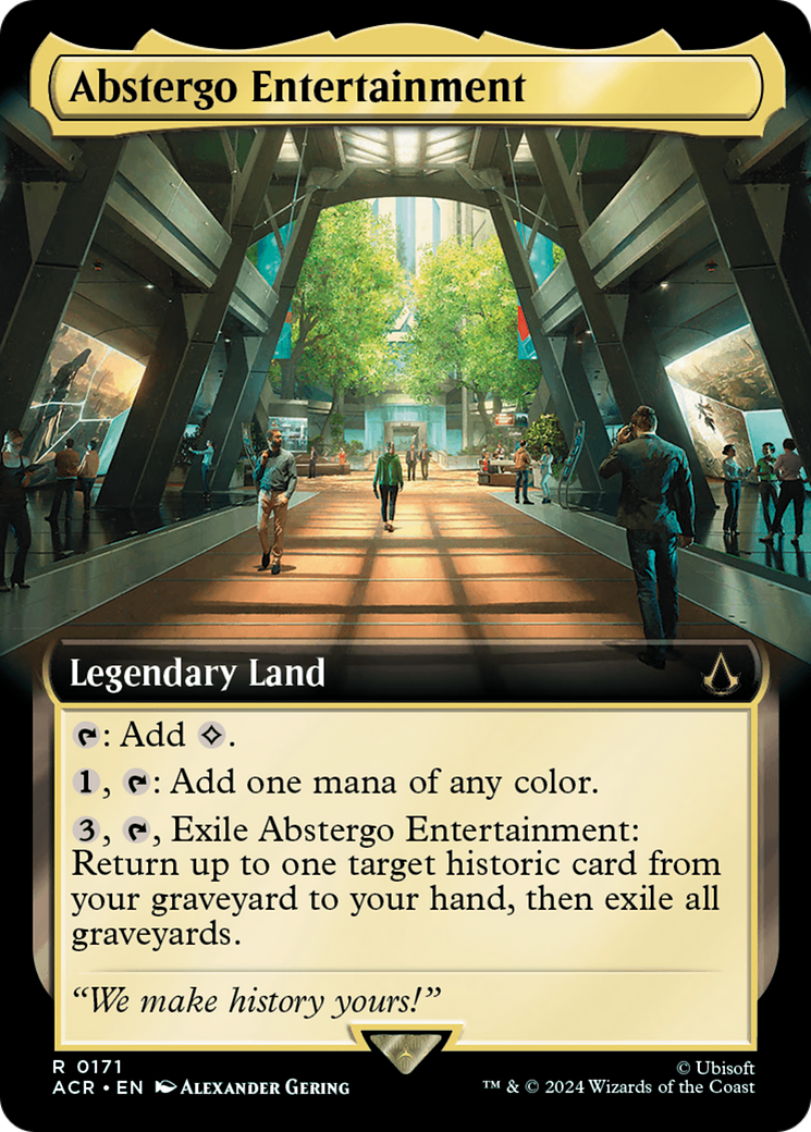 Image of Abstergo Entertainment (Extended Art) (ACR-171) - Assassin's Creed: (Extended Art)