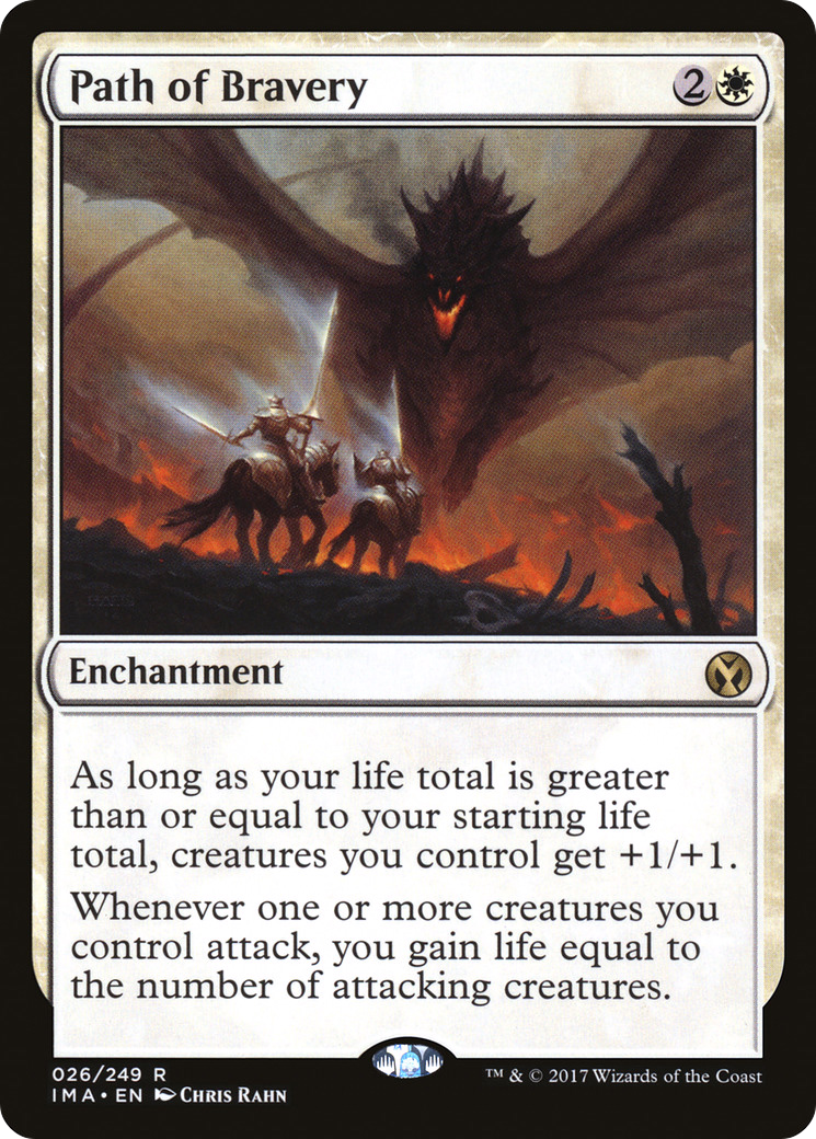 Image of Path of Bravery (IMA-026) - Iconic Masters