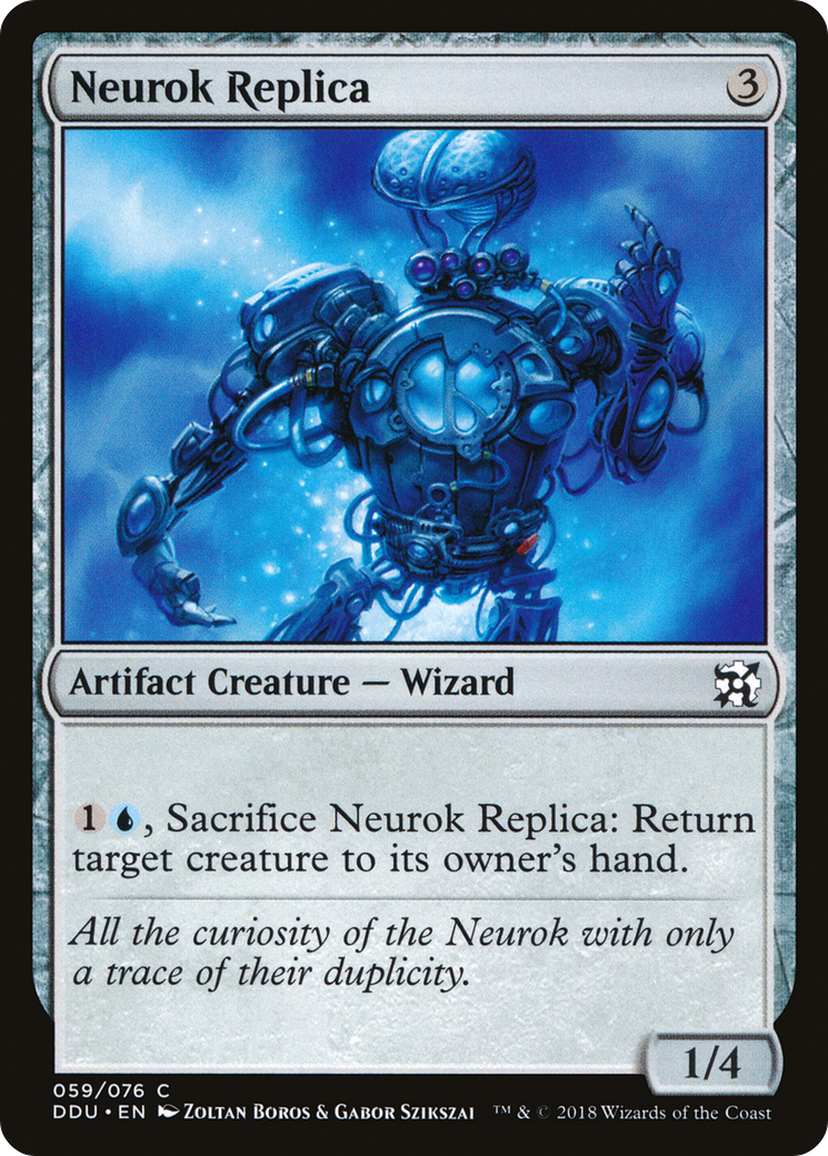 Image of Neurok Replica (DDU-059) - Duel Decks: Elves vs. Inventors