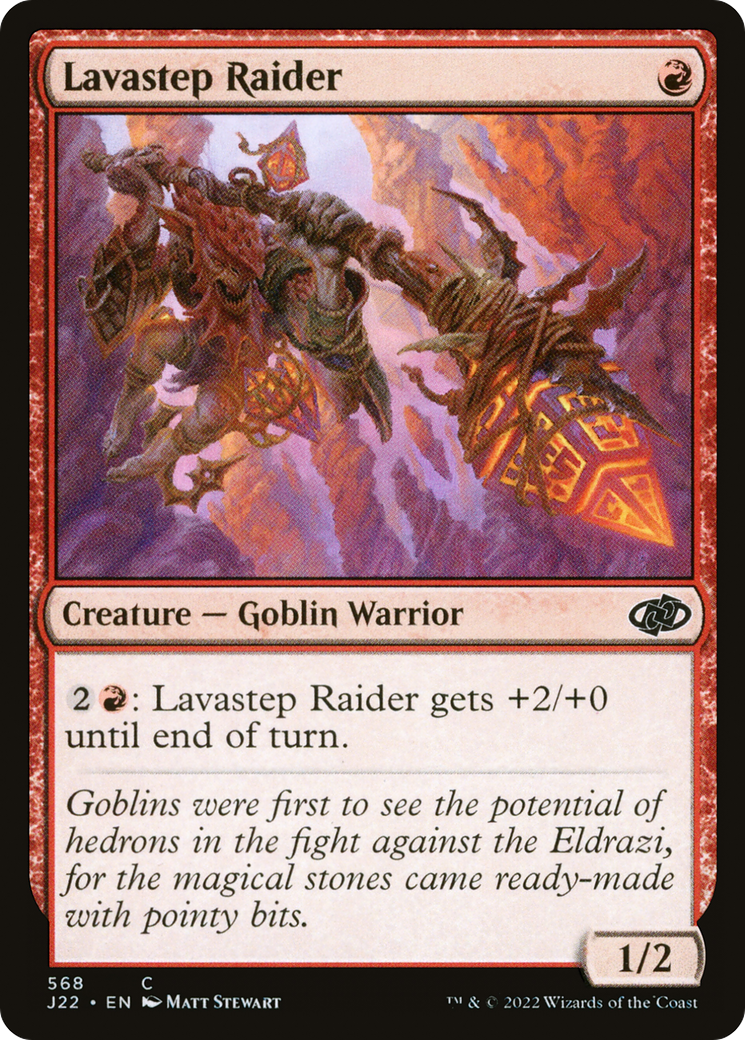 Image of Lavastep Raider (J22-568) - Jumpstart 2022