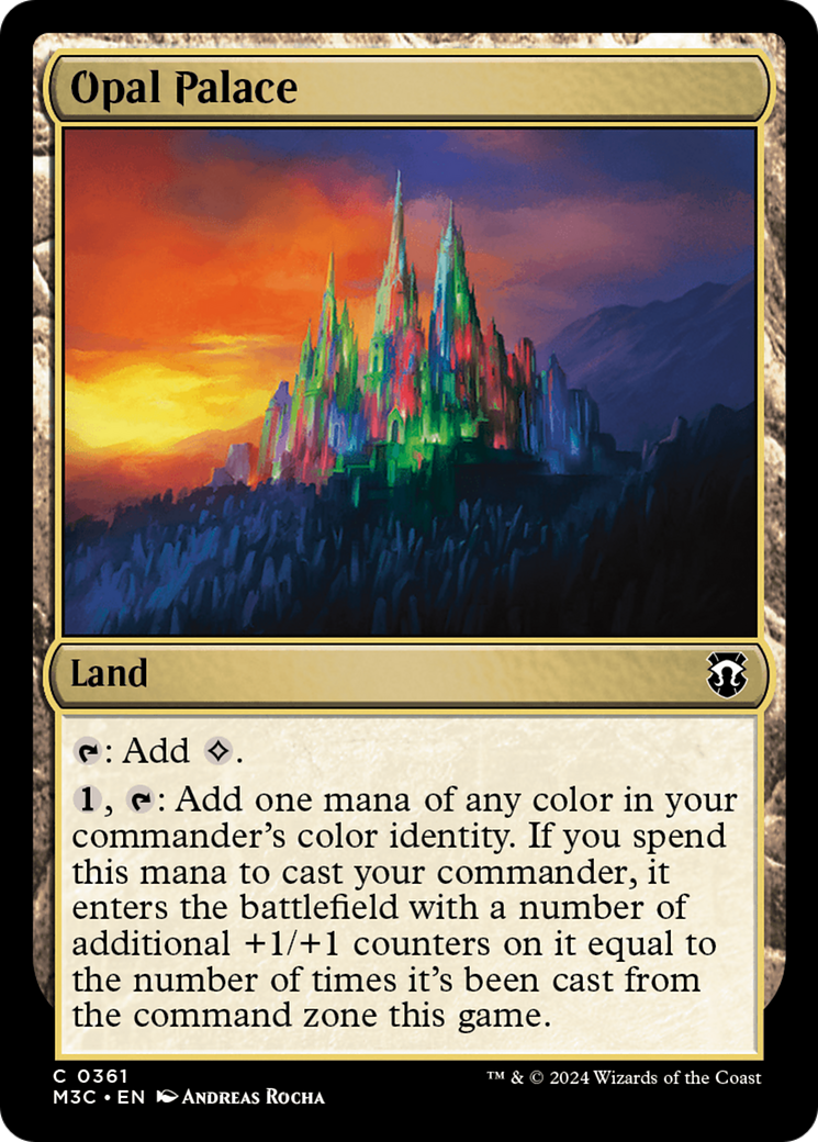 Image of Opal Palace (M3C-361) - Modern Horizons 3 Commander
