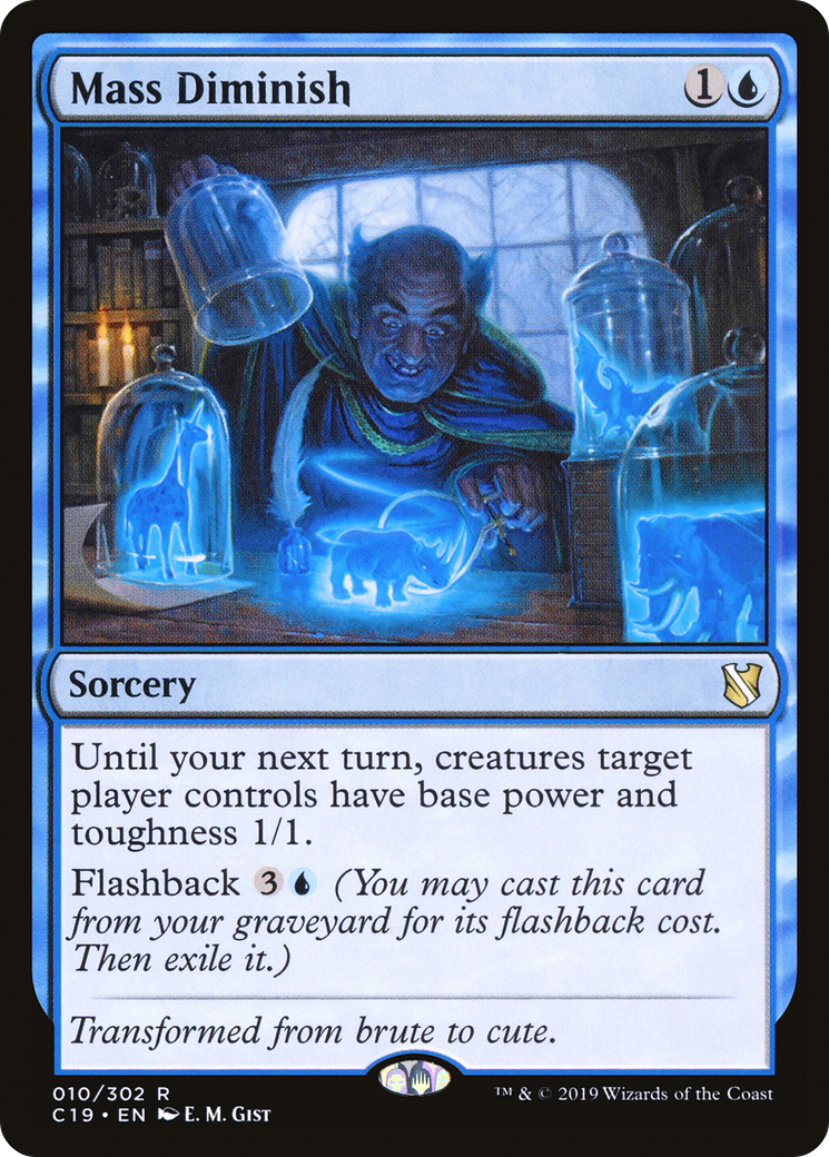 Image of Mass Diminish (C19-010) - Commander 2019