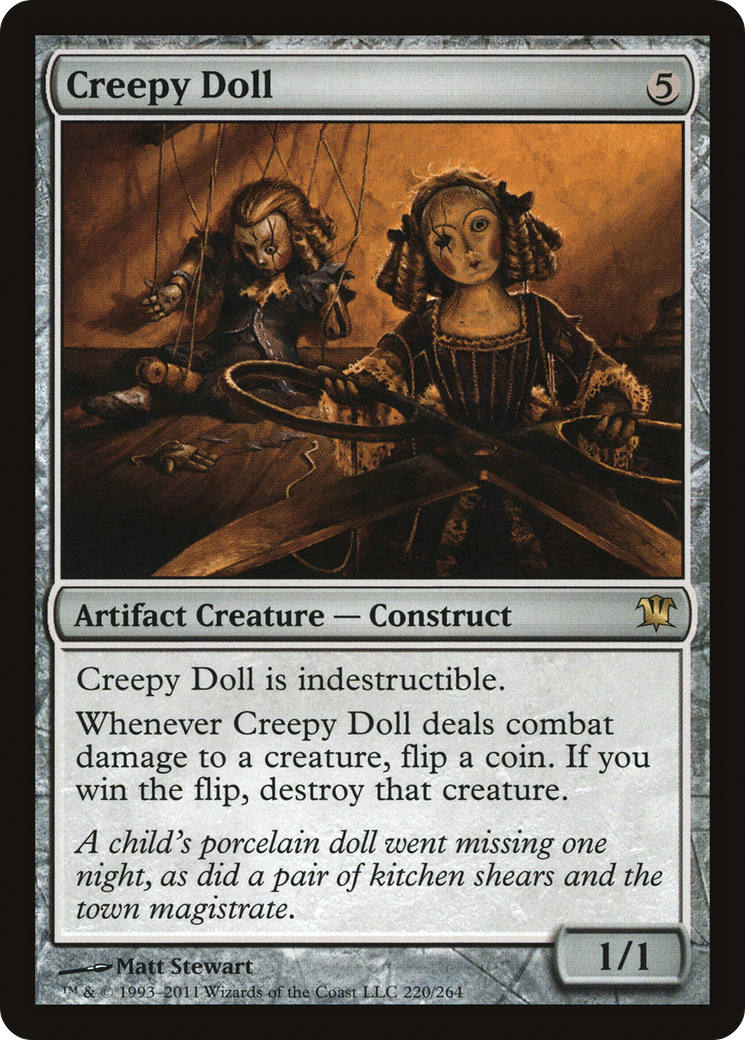 Image of Creepy Doll (ISD-220) - Innistrad Foil