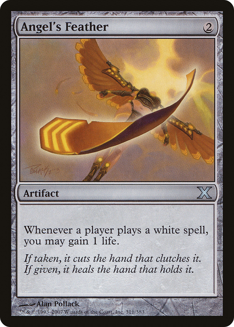 Image of Angel's Feather (10E-311) - Tenth Edition Foil