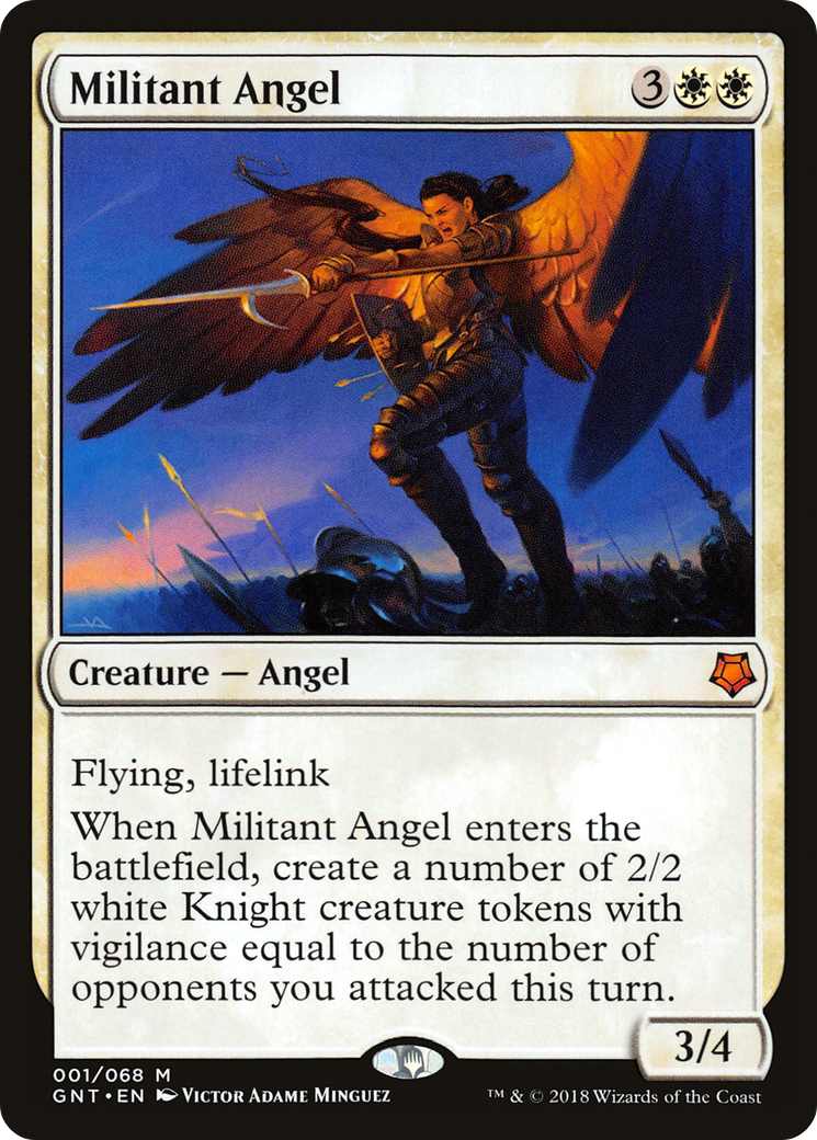 Image of Militant Angel (GNT-001) - Game Night