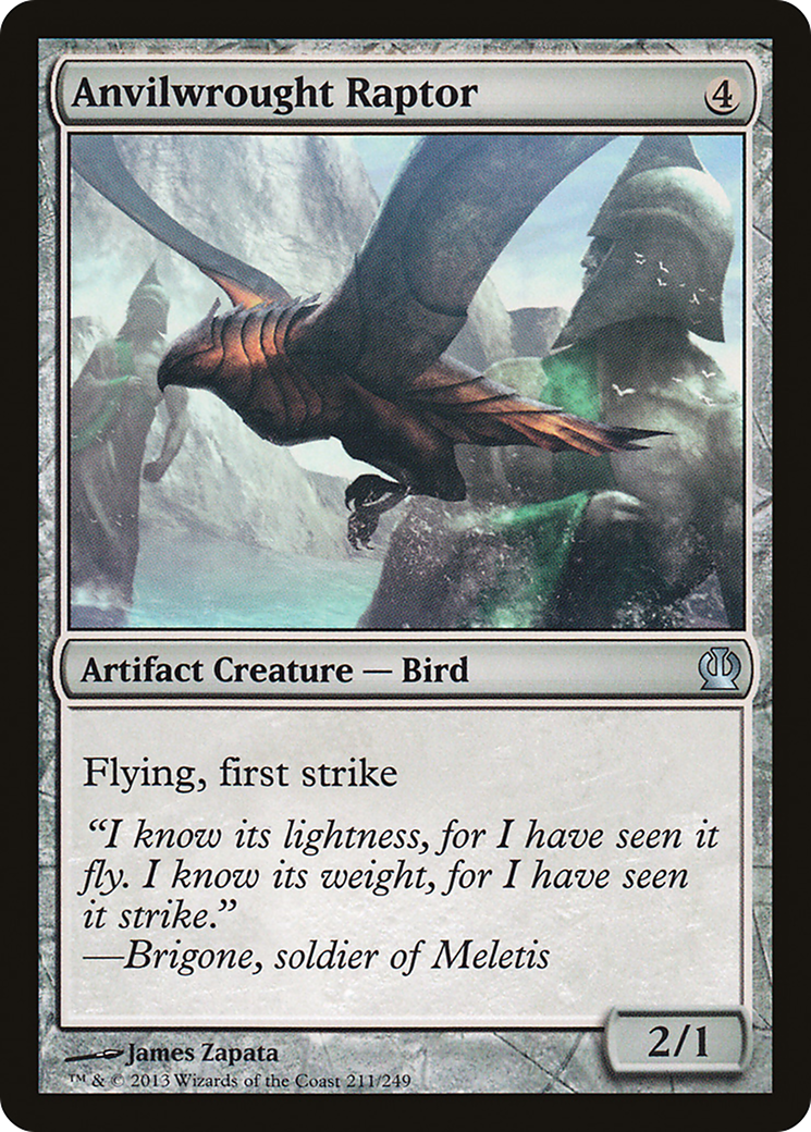 Image of Anvilwrought Raptor (THS-211) - Theros Foil
