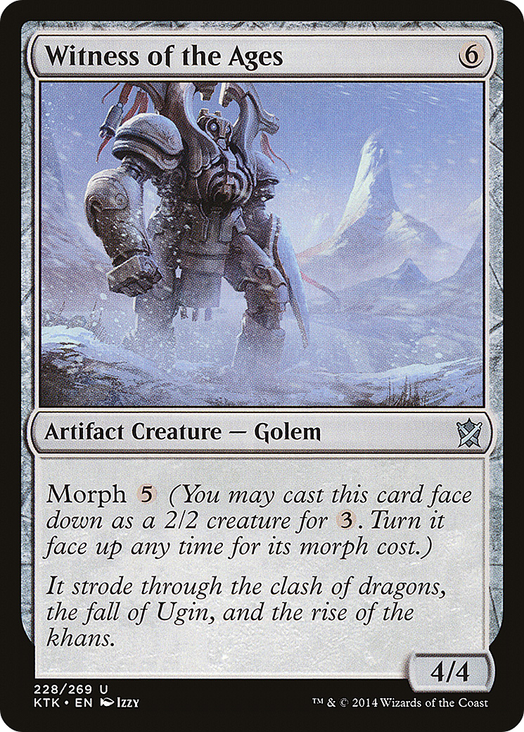 Image of Witness of the Ages (KTK-228) - Khans of Tarkir
