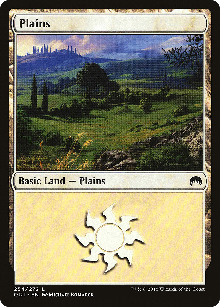 Image of Plains (254) (ORI-254) - Magic Origins