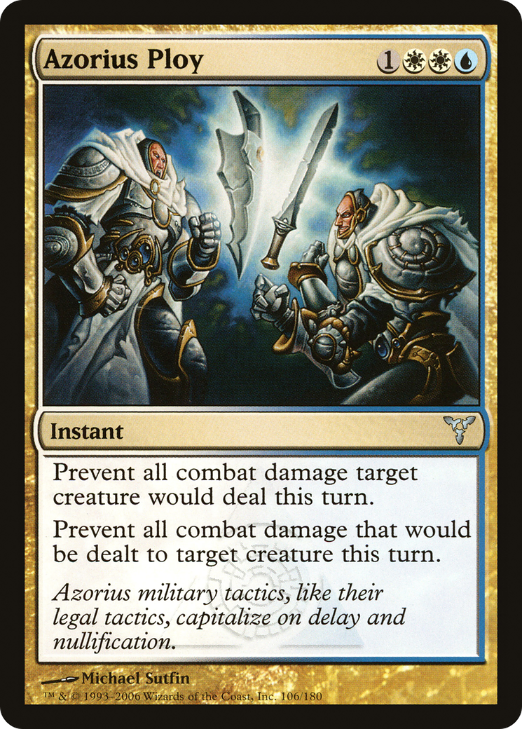 Image of Azorius Ploy (DIS-106) - Dissension Foil