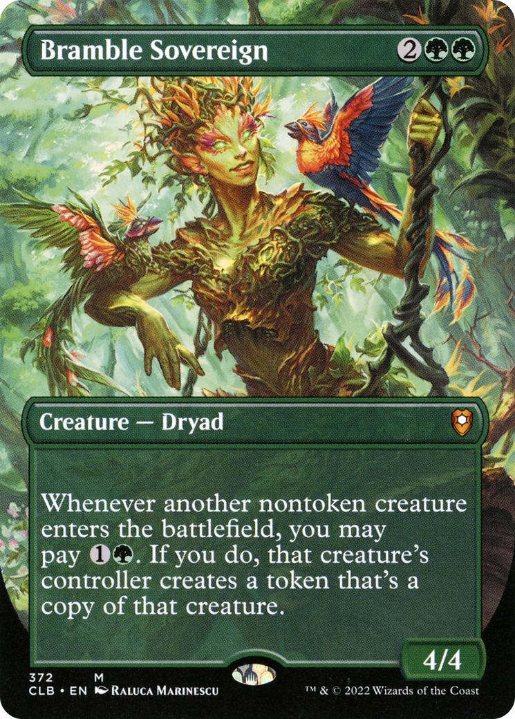 Image of Bramble Sovereign (Borderless) (CLB-372) - Commander Legends: Battle for Baldur's Gate (Borderless)