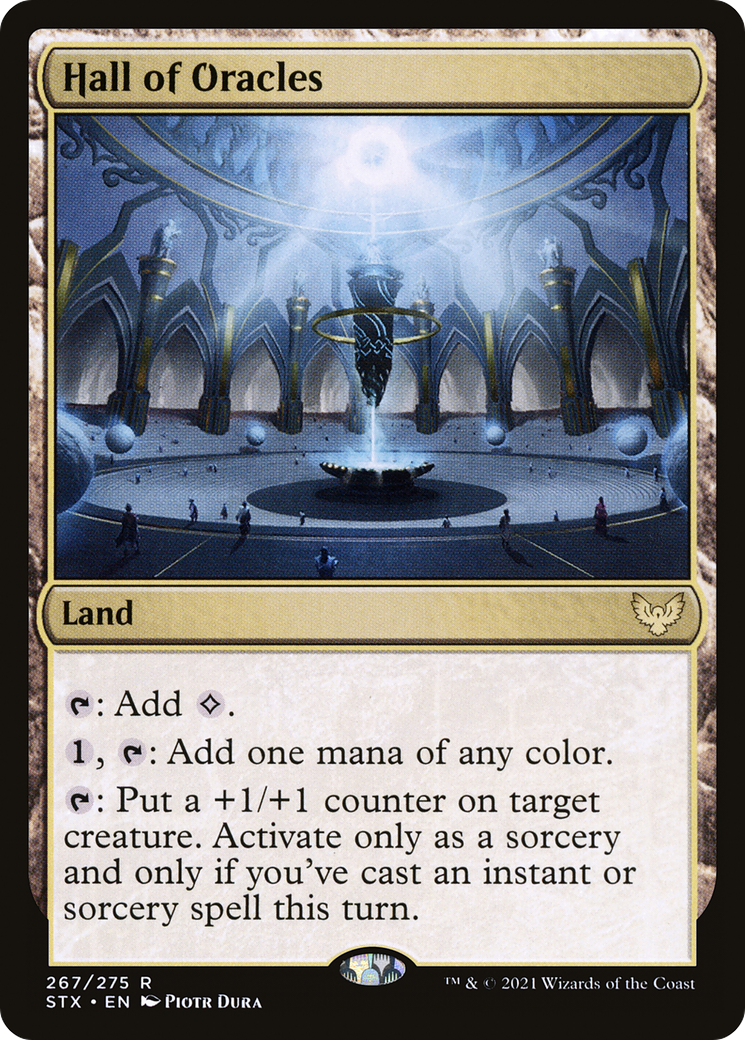 Image of Hall of Oracles (STX-267) - Strixhaven: School of Mages Foil
