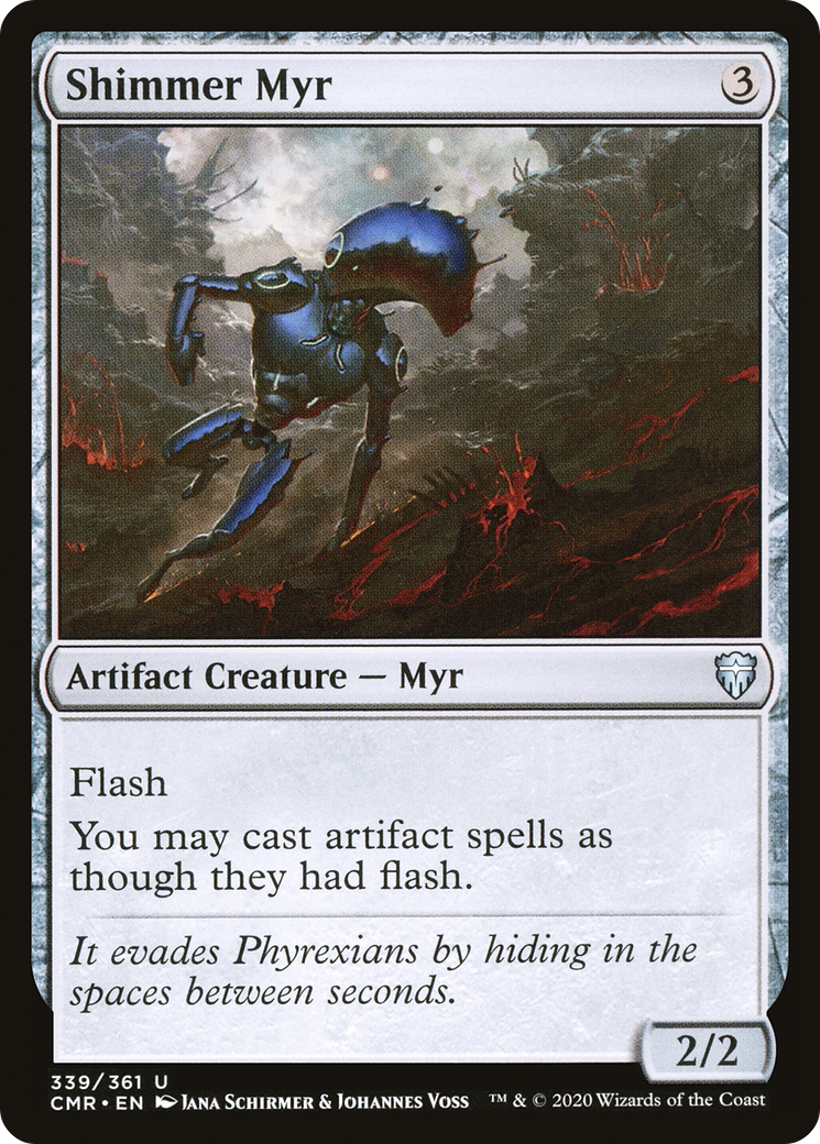 Image of Shimmer Myr (CMR-339) - Commander Legends