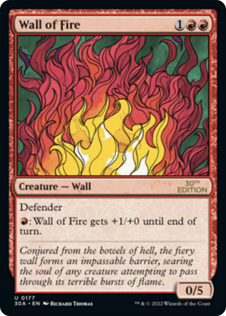 Image of Wall of Fire (30A-177) - 30th Anniversary Edition