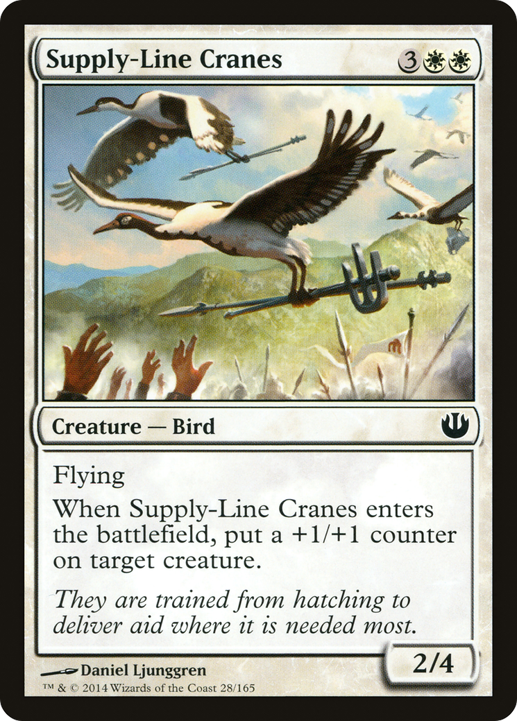 Image of Supply-Line Cranes (JOU-028) - Journey into Nyx Foil