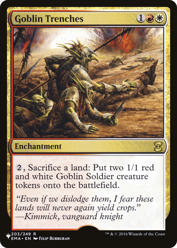 Image of Goblin Trenches (LIST-EMA-203) - The List