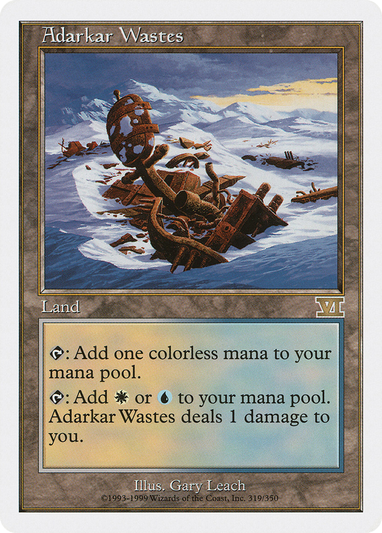 Image of Adarkar Wastes (6ED-319) - Classic Sixth Edition
