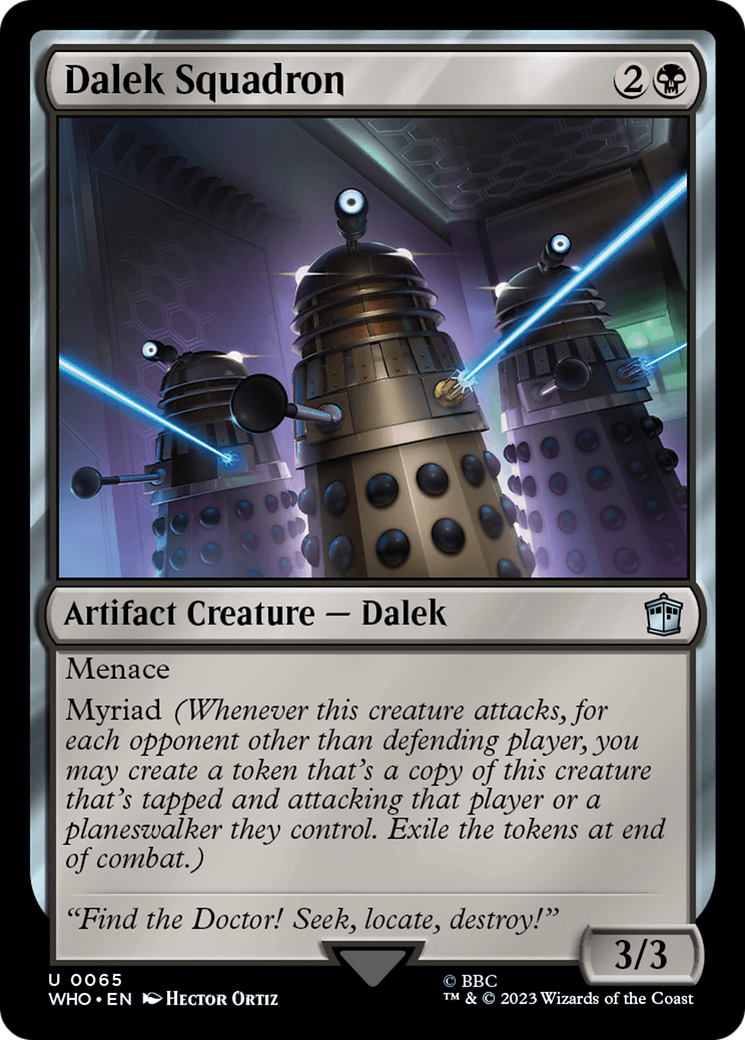 Image of Dalek Squadron (WHO-065) - Doctor Who