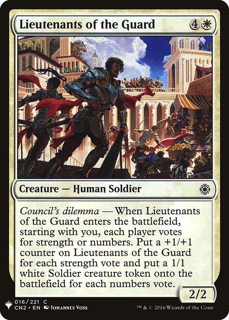 Image of Lieutenants of the Guard (LIST-016) - The List