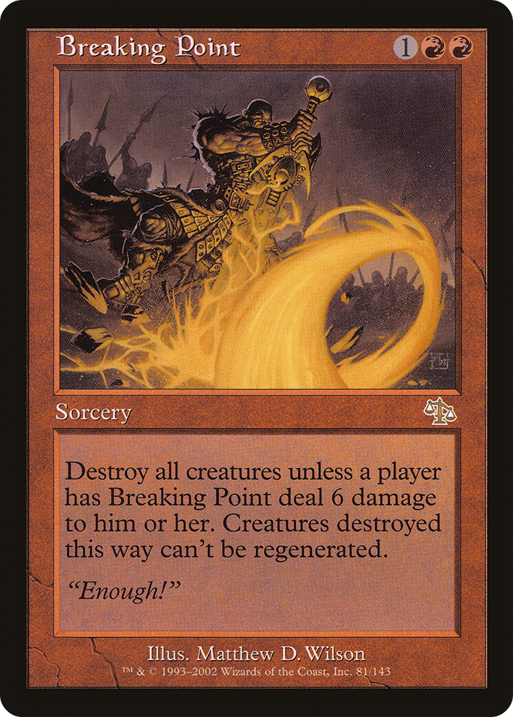 Image of Breaking Point (JUD-081) - Judgment