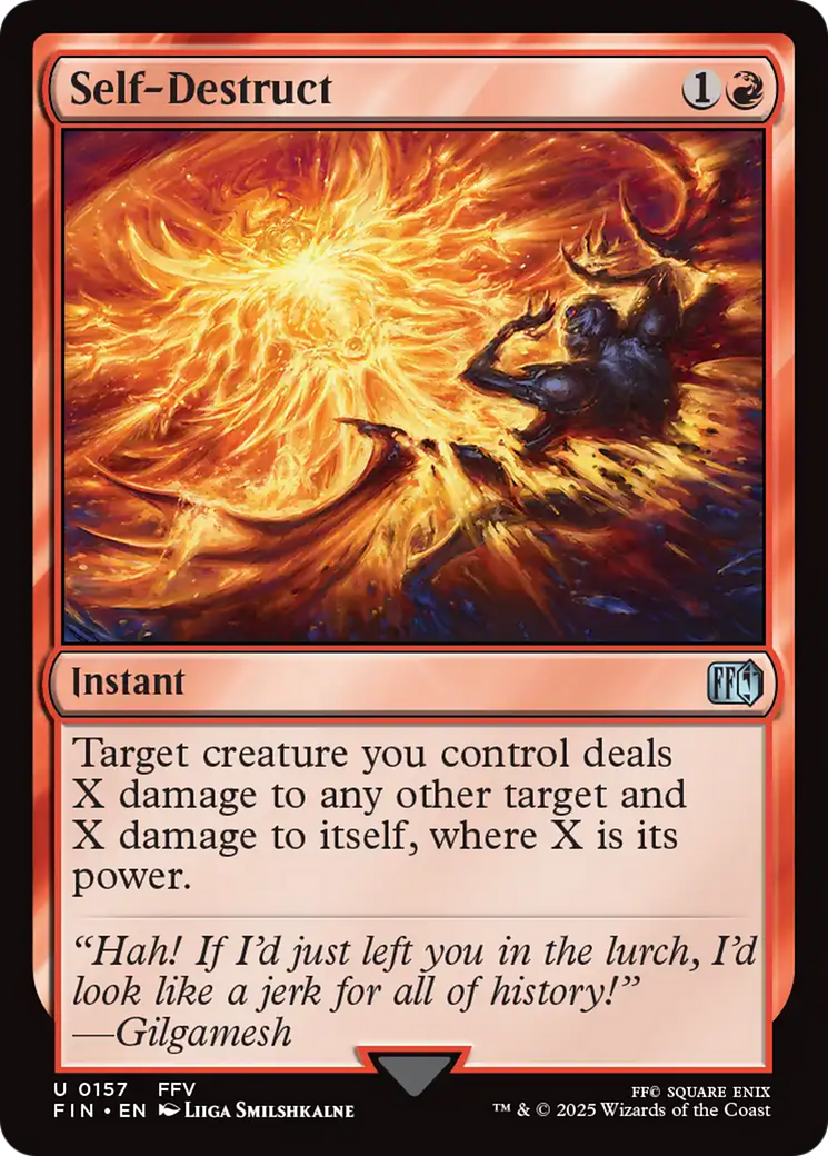 Image of Self-Destruct (FIN-157) - FINAL FANTASY